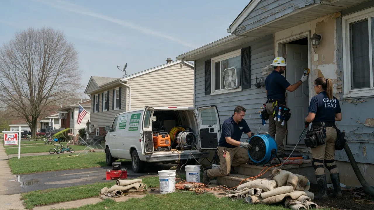 Flood Cleanup in Girard, PA near me