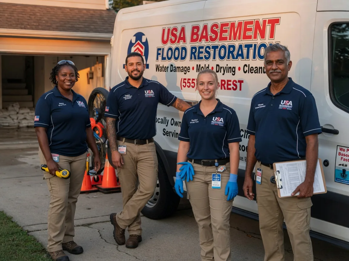 Basement Flood Cleanup company in Girard, PA